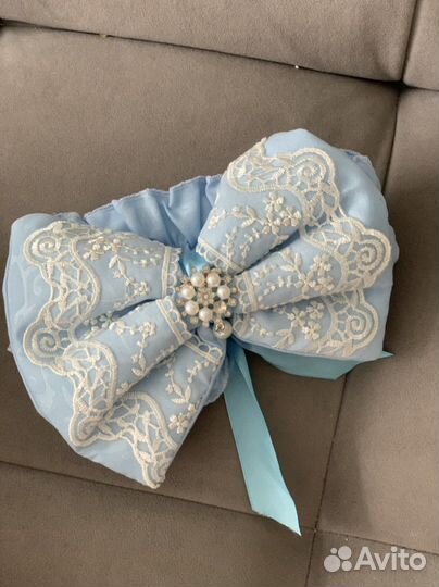 Бант и уголок на выписку