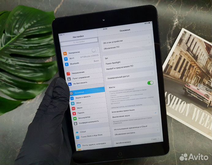 iPad Mini 32gb wi-fi + cellular (SIM)