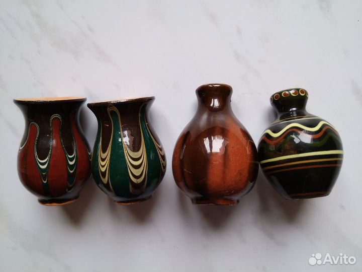 Вазочки 6-7 см. Винтаж