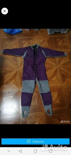 Сухой гидрокостюм с утеплителем