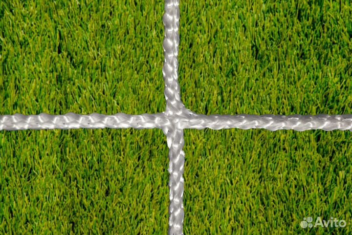 Сетка для футбольных ворот 7,5*2,5 м нить 3,0 мм