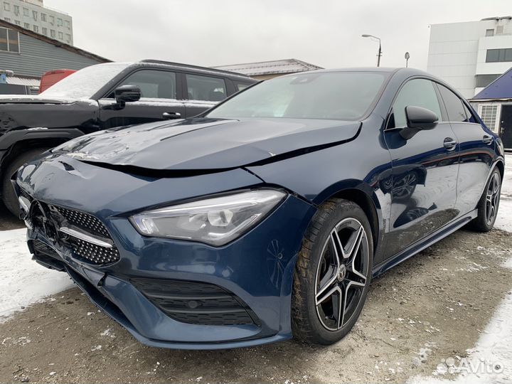 Mercedes-Benz CLA-класс 1.3 AMT, 2021, битый, 117 383 км