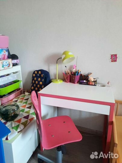 Детский письменный стол и стул IKEA бу
