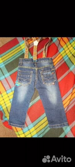 Джинсы летние от 1,5 -2, 5 года
