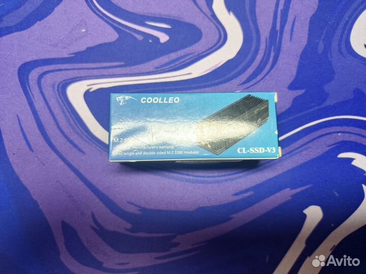 Радиатор для ssd m.2 новый