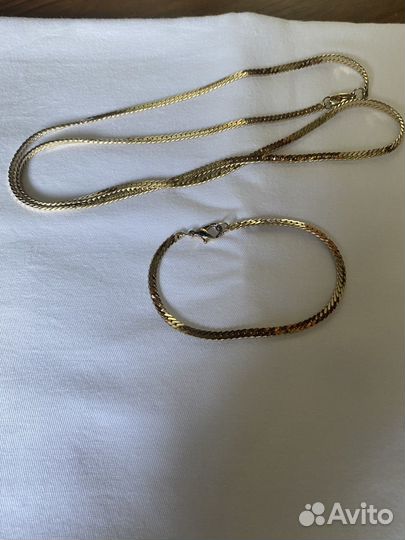 Бижутерия Браслет и цепочка