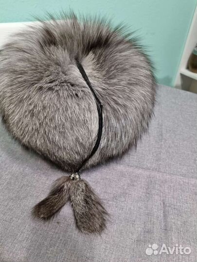 Шапка из чернобурки