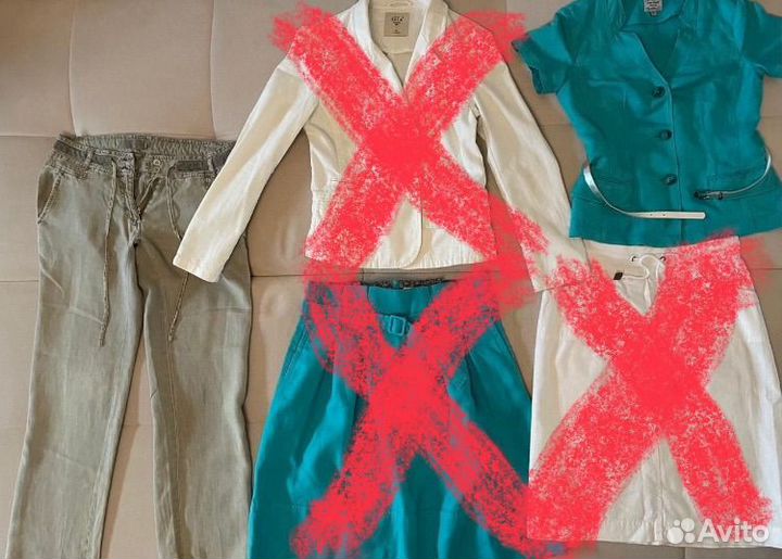 Вещи женские лен размер 44
