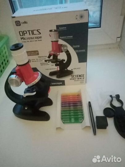 Микроскоп детский новый