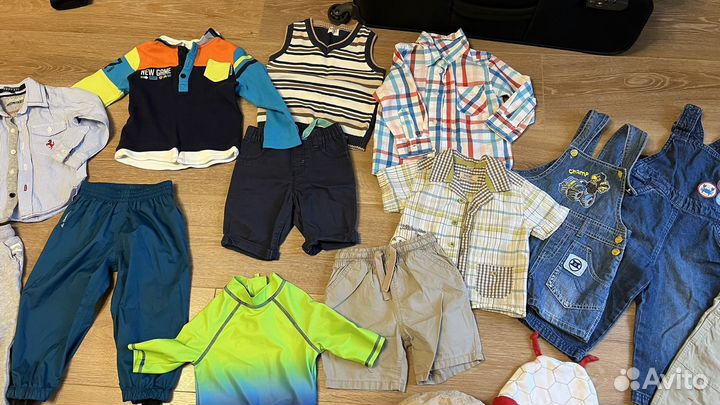 Детские брендовые вещи 9-12 мес