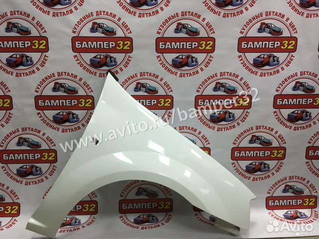 Крыло ваз Лада Ларгус правое в цвет белый 221