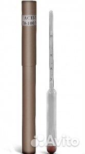 Спиртомер лабораторный 70-100 асп-3