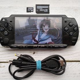 Sony PSP 2008 прошита, карта памяти 64gb