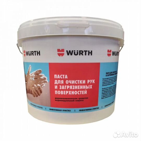Паста для очистки рук wurth
