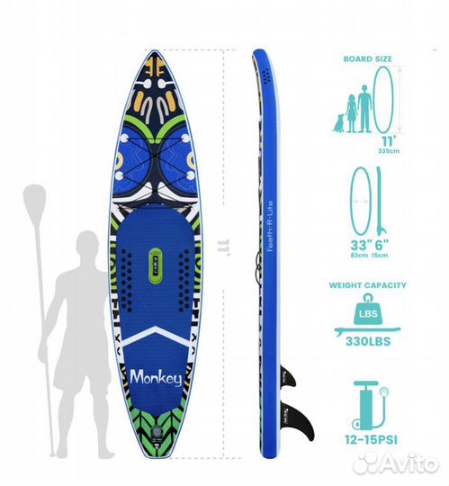 Sup board 335 см / Сап доска Сапборд