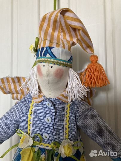 Интерьерная кукла тильда