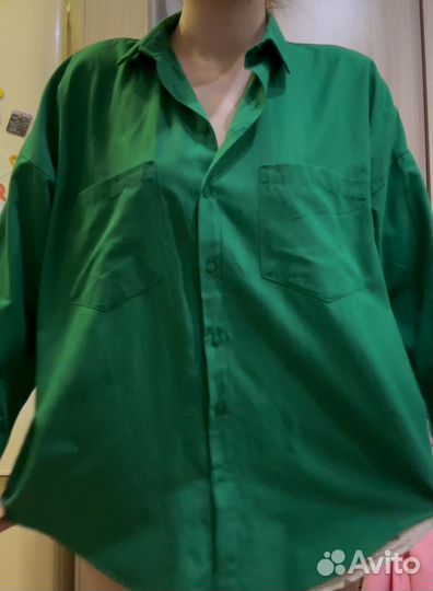 Блуза женская зеленая