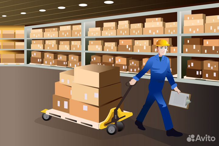 Сотрудник склад Казань Оплата 2 раза в нед/ РФ