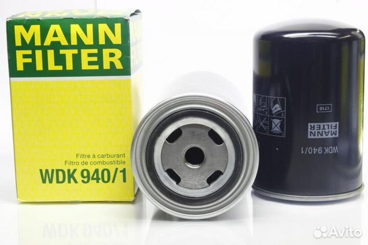Топливный фильтр Mann WDK940/1