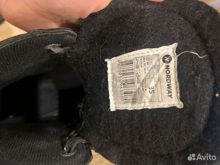 Коньки хоккейные Nordway 35 размер