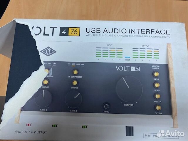 Universal Audio Volt 476 аудиоинтерфейс