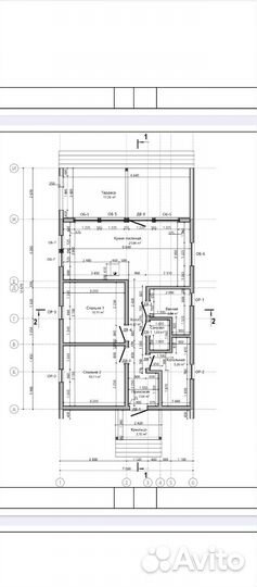 Проект дома Барн (barn house)