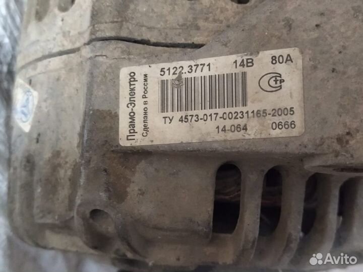 Генератор Газ-3110, УАЗ змз-409