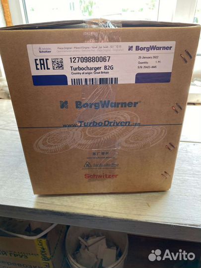 Турбокомпрессор B2G для ямз-536 евро 4 новый/завод