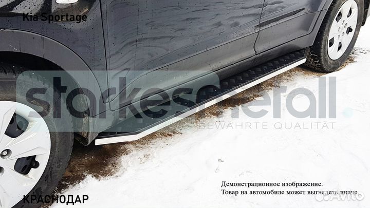 Пороги подножки Kia Sportage TOR