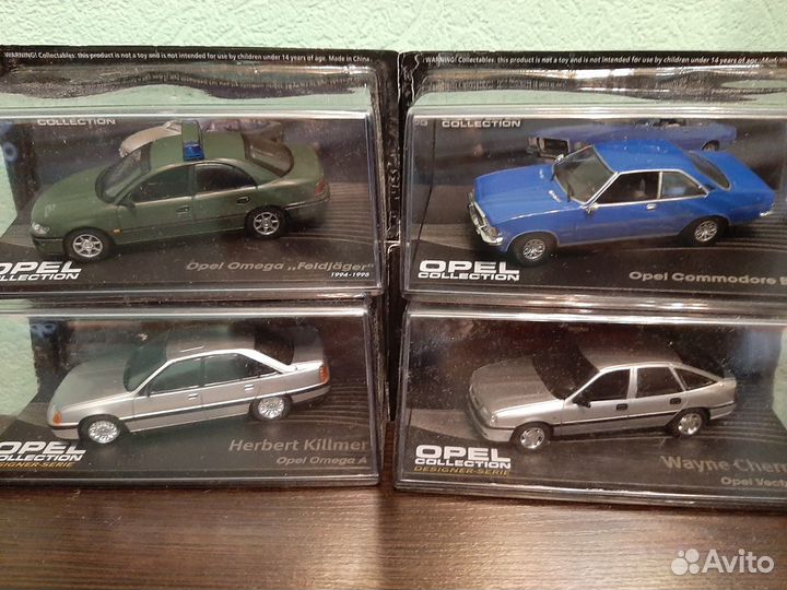 Модели Опель (Minichamps Schuco Norev) 1/43