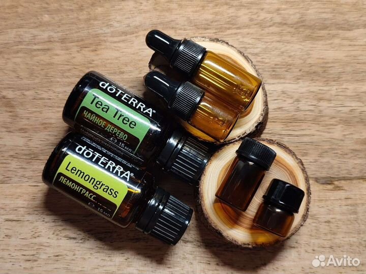 Много масел doTerra, пробники 1, 2, 3, 5мл
