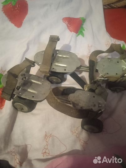 Раритетные роликовые коньки времен СССР