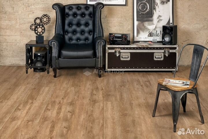 Кварцвиниловая плитка Alpine Floor Grand Sequoia S