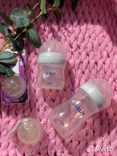 Бутылочки для кормления avent соски 0+ 125 260 мл