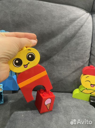 Lego duplo эмоции для малышей