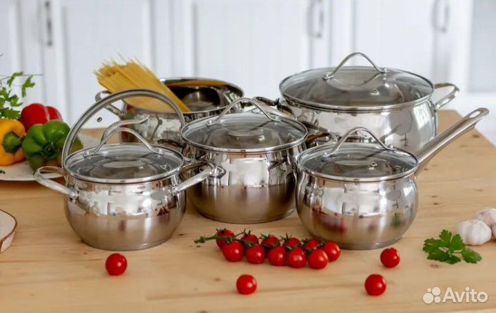 Кастрюля из нержавейки