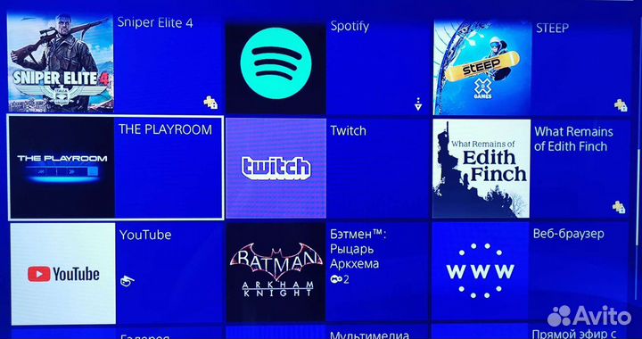 Прокат Sony PS4