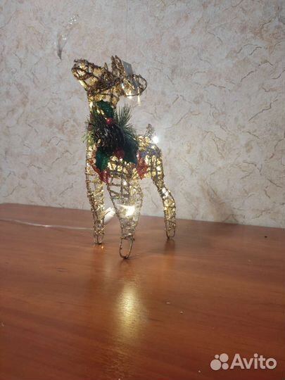 Подарок новогодний (оленёнок)