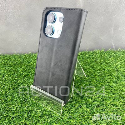 Чехол книжка Xiaomi Redmi Note 13 4G с кошельком