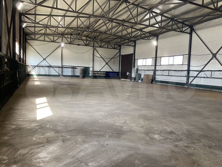 Производство/склад 1000м² Шушары Н8м вх отопление