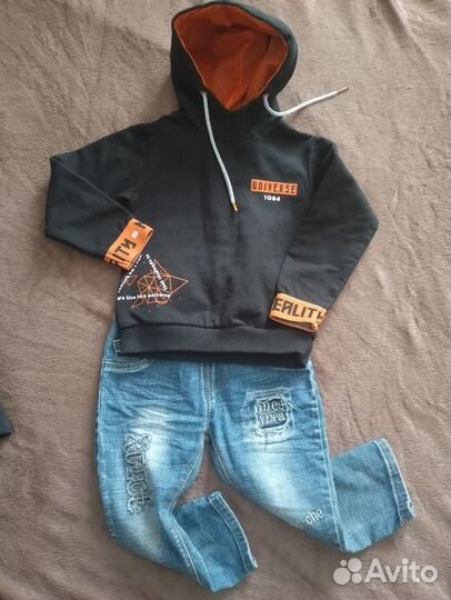 Детские вещи пакетом на мальчика 92 98