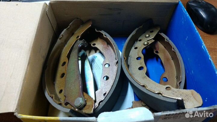 Колодки тормозные барабанные audi vw