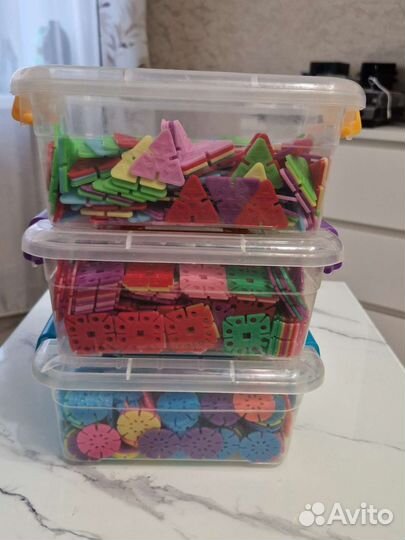 Конструктор развивающий 3Д пазл, 1500 шт