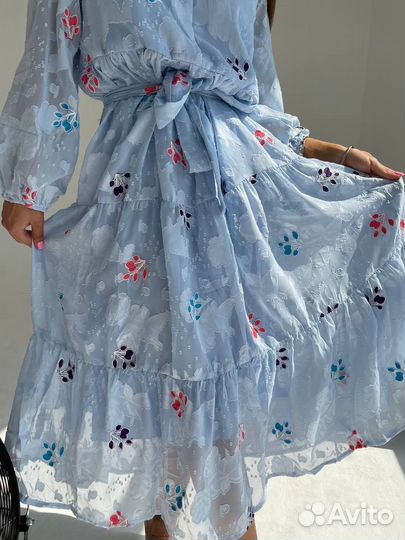 Комфортное женское платье 3 цвета