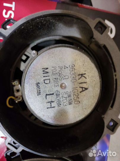 Штатные динамики kia rio 2(JB)