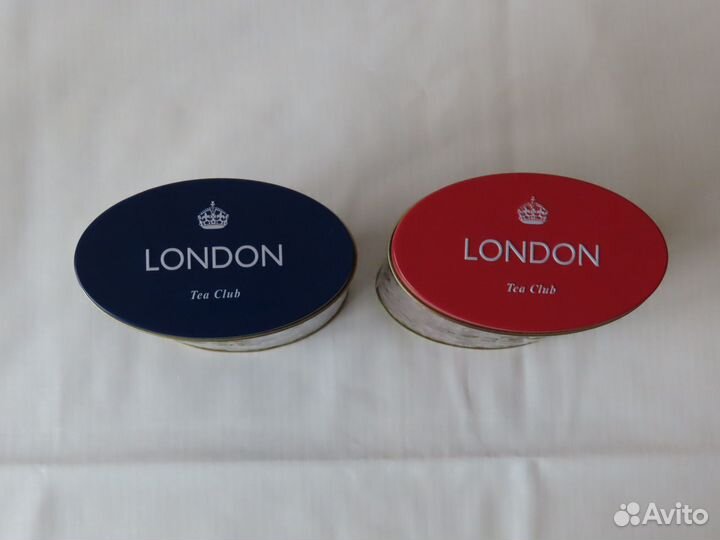 Жестяная банка из под чая London