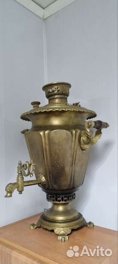 Самовар жаровой.Фабрика Б.Г. Тейле 