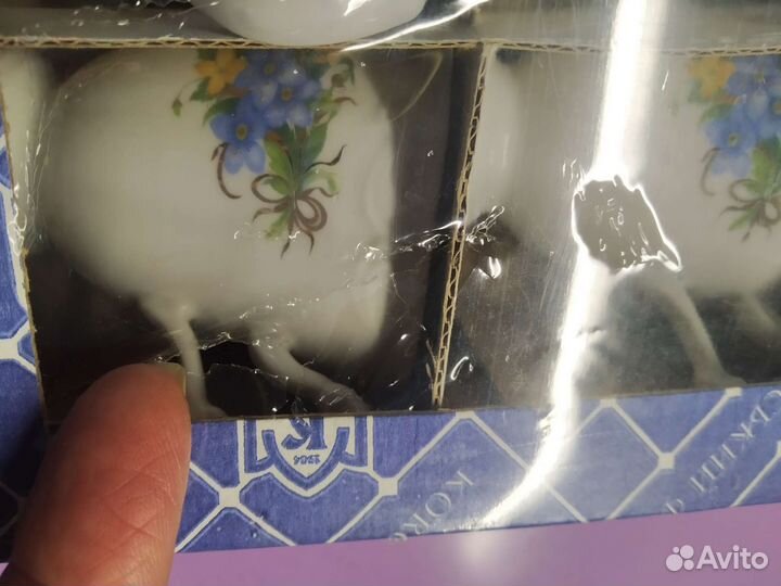 Кофейный сервиз Коростенський фарфор