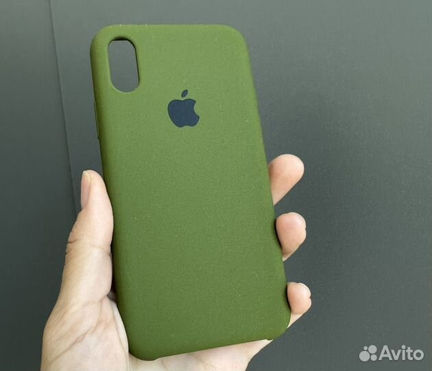 Силиконовый чехол на iPhone X