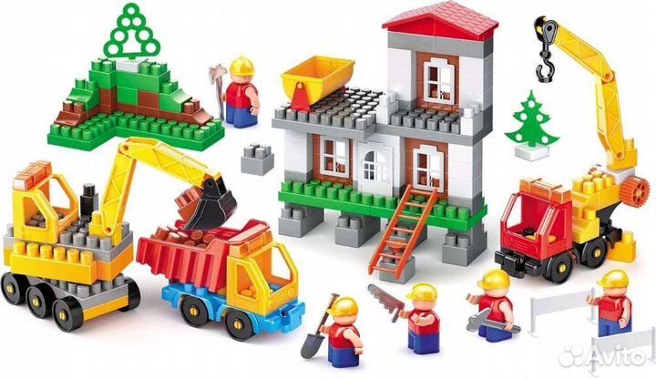 Детский развивающий конструктор Bauer